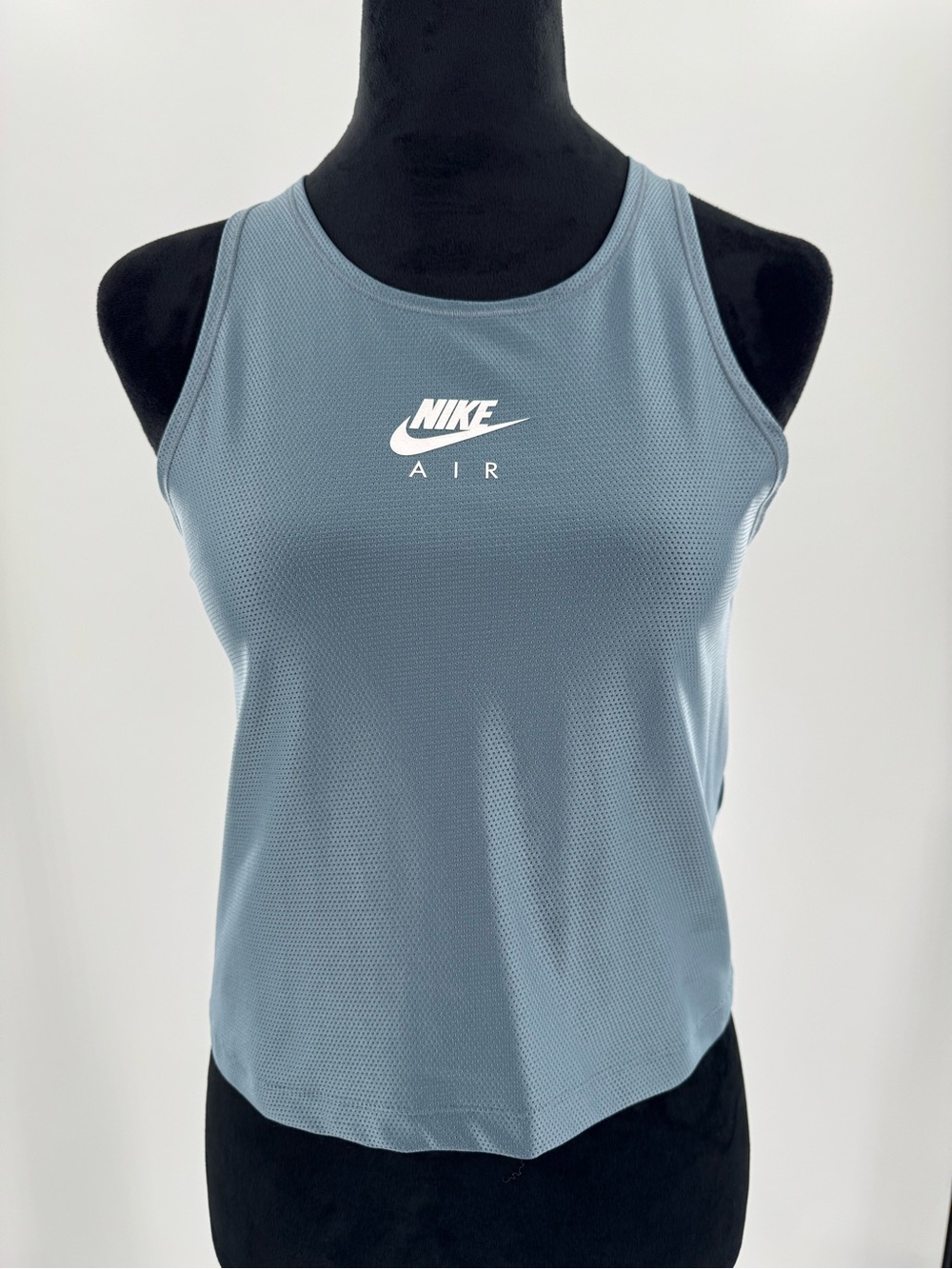 Nike Air Dri-Fit Racerback Tank Top Blue Gray Size XS
